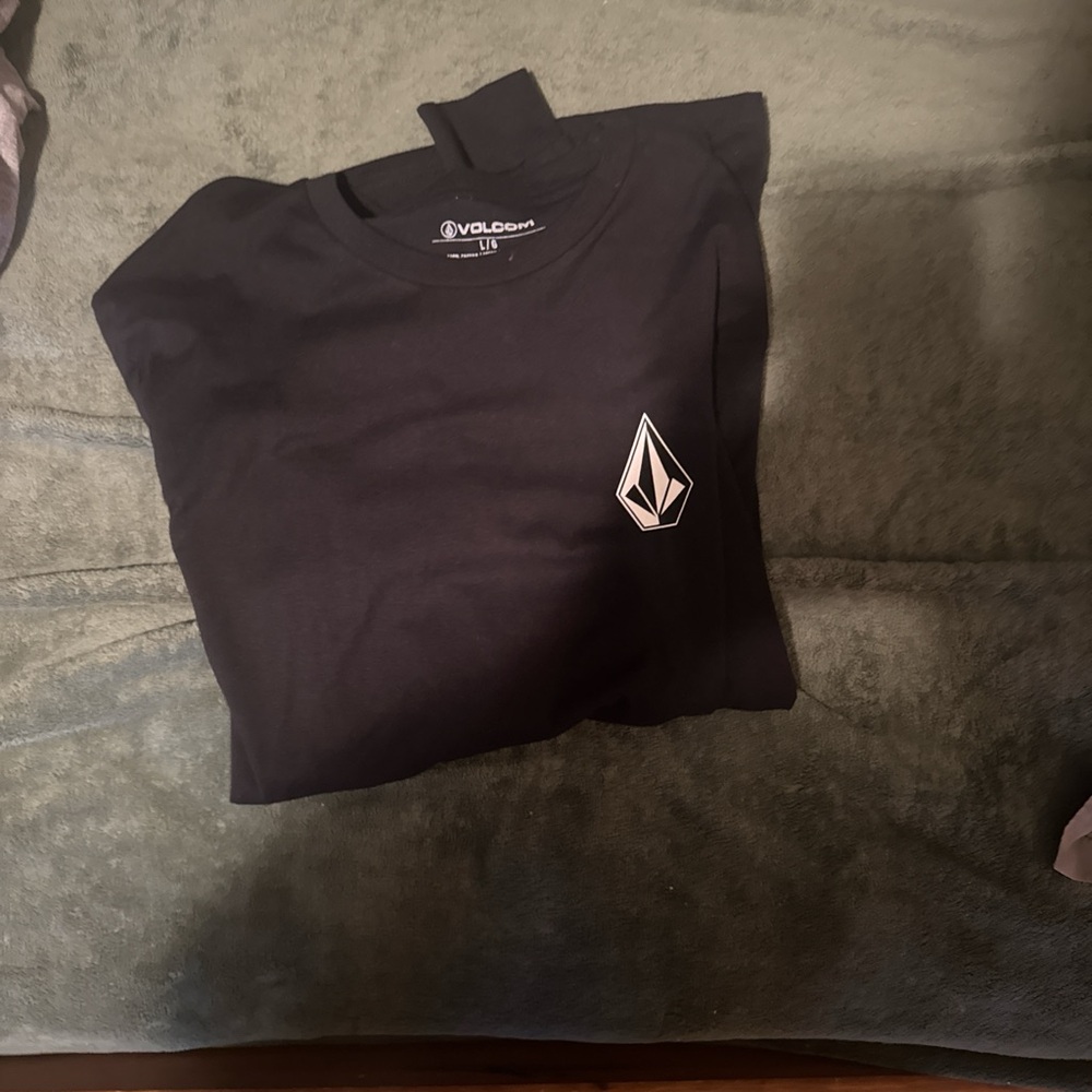 Volcom Black Short Sleeve Tee